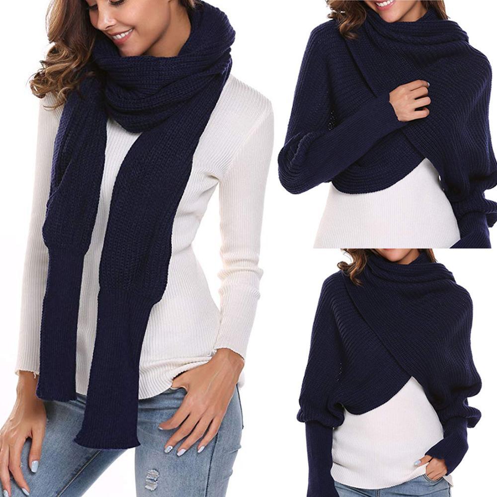 Bequee Winter GehÀkelte Strickdecke Schal