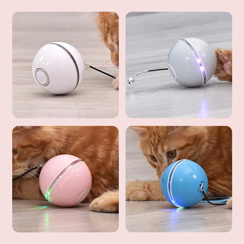(🌲Weihnachtsangebot - 48 % RABATT) Freietaube Laser Katzenball mit Feder🎉