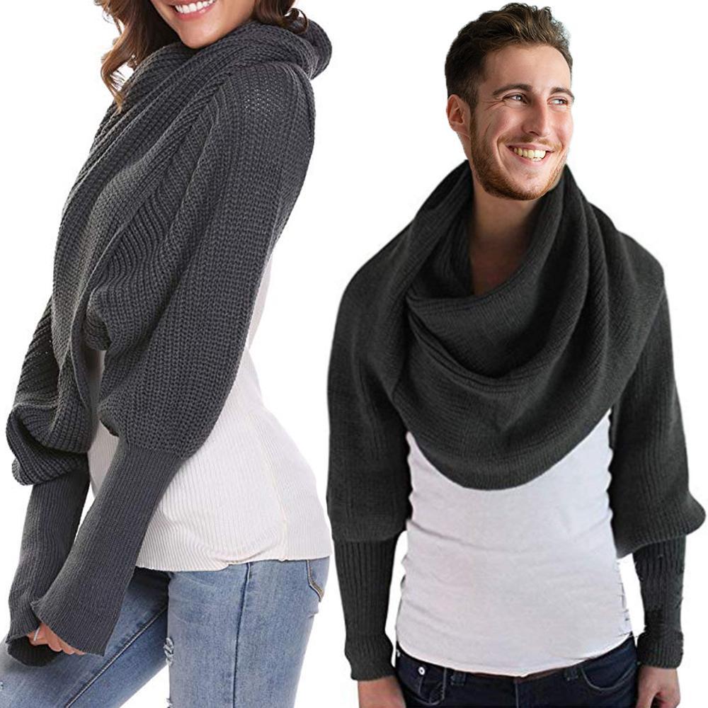 Bequee Winter GehÀkelte Strickdecke Schal