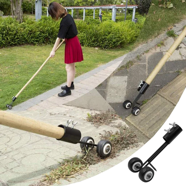 Unkraut-Entferner mit Rädern – Rückenschonende Gartenpflege