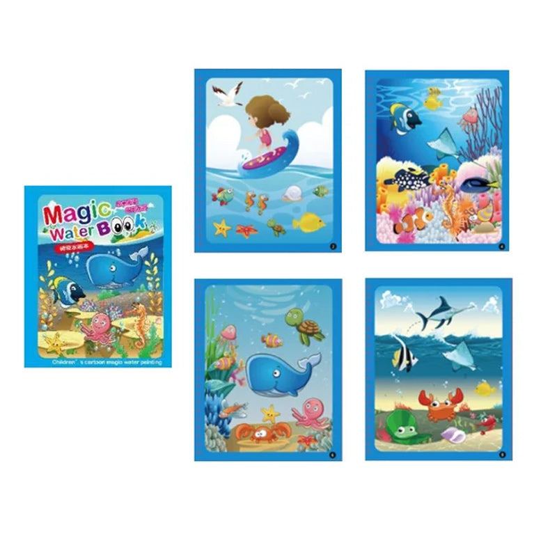 Magisches Wasserbilderbuch Für Kinder