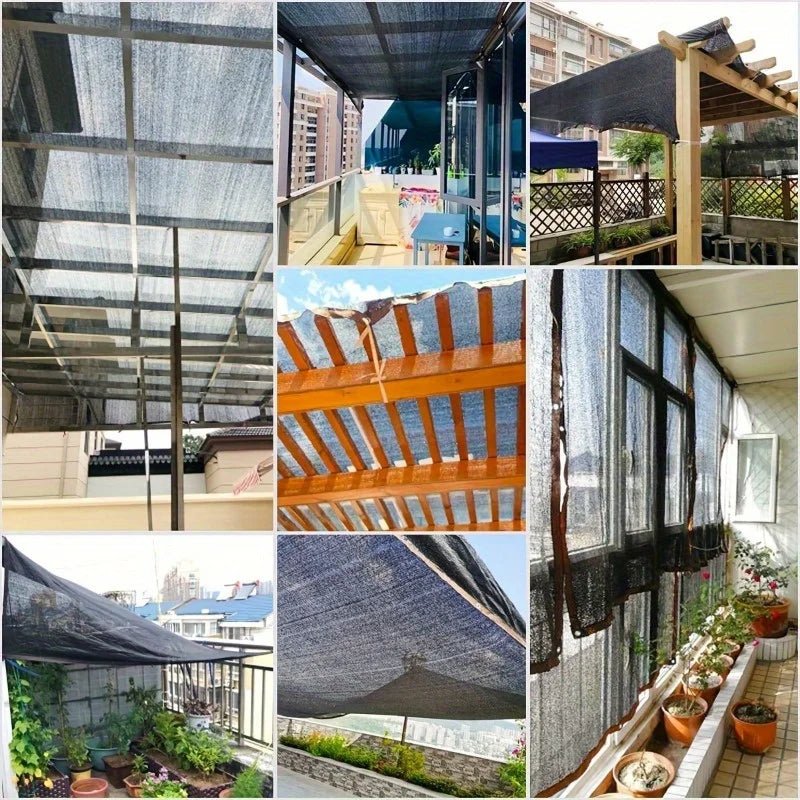 Sonnenschutznetz 70-80% für Gewächshaus und Garten
