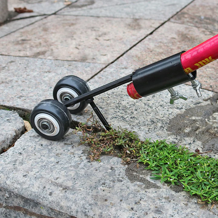Unkraut-Entferner mit Rädern – Rückenschonende Gartenpflege